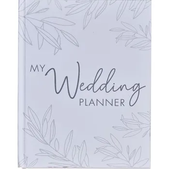 Svatební dekorace Ginger Ray Svatební plánovač 1 ks Bílá