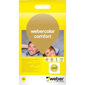 Spárovací hmota Weber Spárovací malta Webercolor comfort šedá 2 kg