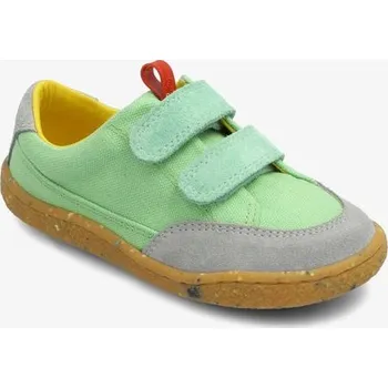 Chlapecké tenisky Barefoot dětské tenisky GROUNDIES AMSTERDAM LIGHT GREEN, zelená - 29