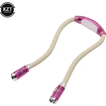 Svítilna na krk | lampička na čtení atp. - více barev - růžový