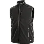 TOPEKA vesta softshell pánská - černá - M
