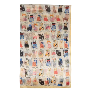 Šátek NovaKabelka.cz Dámský šátek Sciarpa Seta Grande 14