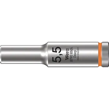 8790 HMA Deep Nástrčná hlavice, upínací část 1/4", 5.5 x 50 mm [05004502001]