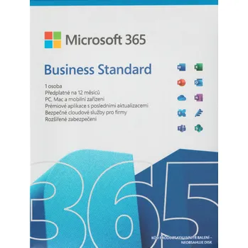 Software Microsoft 365 Business Standard - 1 rok - elektronická licence