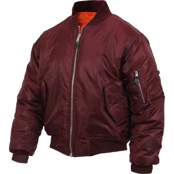 Pánská móda ROTHCO Bunda ULTRA FORCE MA1 FLIGHT MAROON Velikost: 3XL