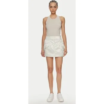 Dámská sukně Calvin Klein Jeans Mini sukně J20J223317 Écru Regular Fit XL