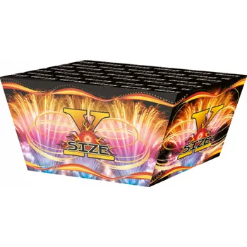 Zábavní pyrotechnika Triplex Baterie 49 ran X-SIZE S, V F3 - Baterie 49 ran TXB766