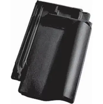 pálená krytina Tondach Sensaton 11 (Samba 11) pro připojení hřebene grafen engoba