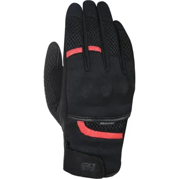 Moto rukavice Rukavice BRISBANE AIR, OXFORD (černé/červené) 2XL