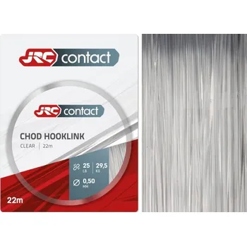 JRC Návazcový vlasec Chod Hooklink Clear 25lb / 22m