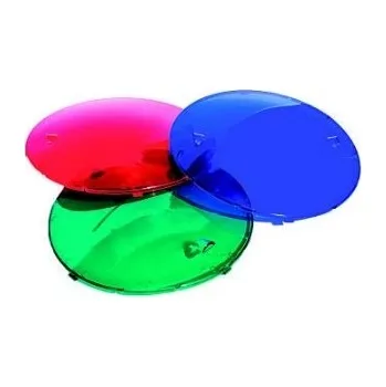 BRILIX - Barevné krytky pro bazénová světla UL-P100 3ks