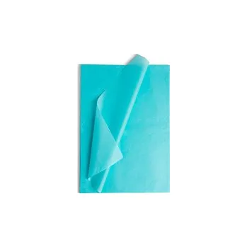 Papír Hedvábný papír 50 x 70 cm modrá, 26 ks