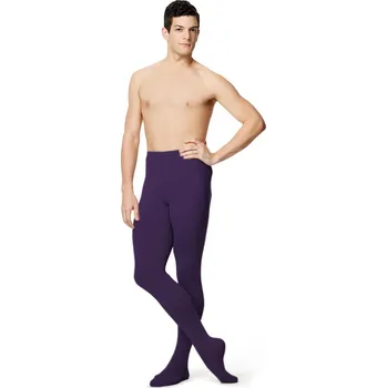 Pánské legíny Lulli,Pánské legíny se stopou LUB305M, tm. fialová L