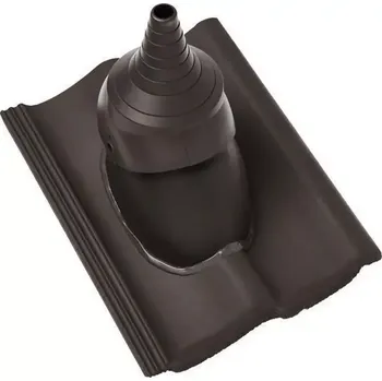 betonová krytina Bramac Moravská taška Protector PLUS DuroVent premium pro anténu ebenově černá