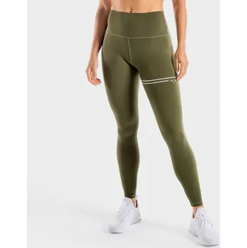 SQUATWOLF Dámské legíny Flux Khaki XS zelená