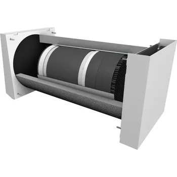 Klimatizace AirUnit Solus 1000 bílá - tichá úsporná zabudovaná lokální rekuperační jednotka
