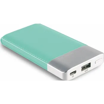 Powerbanka Realpower PB-4000 Fashion Powerbank 4000mAh zelená