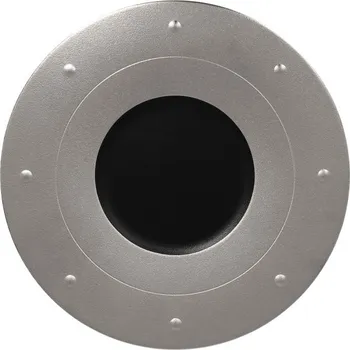 Talíř RAK Porcelain RAK Metalfusion talíř kulatý 31 cm, černostříbrný | RAK-MFGDRP31SB