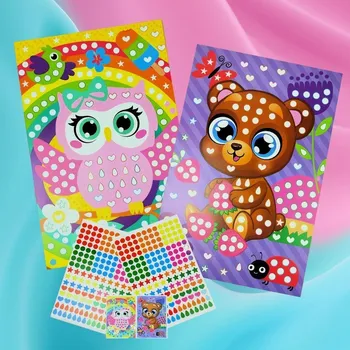 samolepka Samolepková mozaika pro děti - zvířátka