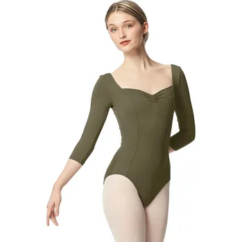 Body Lulli,Trikot princesového střihu LUB339, khaki L