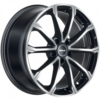 Alu kolo Alu disk MAK DaVinci 6.5x16, 5x114.3, 60.1, ET45 BLACK MIRROR