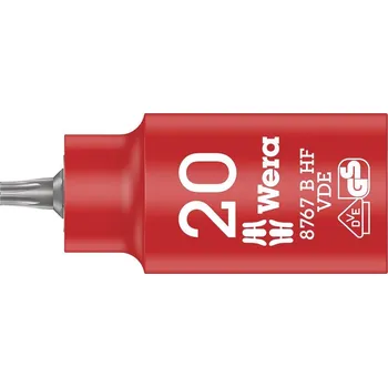 Bit 8767 B VDE HF TORX® Zyklop zástrčný nástavec, izolovaný, s přidržovací funkcí, upínací čás 3/8", TX 20 x 55 mm [05004920001]
