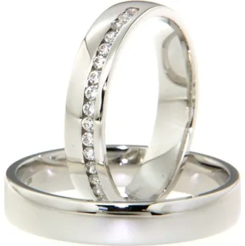 Prsten SNAU14B0052 Snubní prsteny pánský Materiál: Červené zlato 14kt, Šířka: 4, Velikost: 56