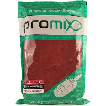 Návnadová surovina PROMIX - Krmná směs Full Fish Method Mix Ostružina 800 g