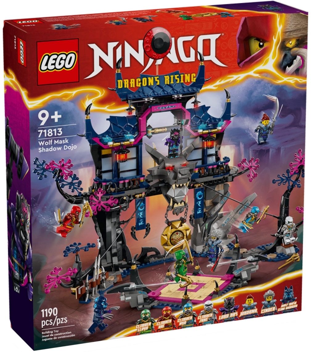 LEGO Ninjago 71813 Stínové Dojo vlčí masky - Zbozi.cz