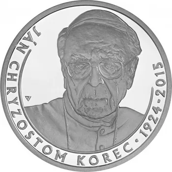 Stříbrná pamětní mince Ján Chrizostom Korec, Standard, 2024