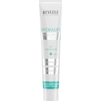Pleťový krém Revuele Hydralift Hyaluron Day Cream-Fluid lehký hydratační fluid s kyselinou hyaluronovou 50 ml