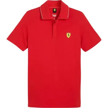 Ferrari Race pánské polo tričko červené Velikost: M