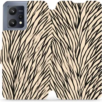 Pouzdro na mobilní telefon Flipové pouzdro Mobiwear - Realme 9 - VA52S V koruně stromu (Knížkové flip pouzdro, obal, kryt na mobil Realme 9 - VA52S V koruně stromu, materiál Umělá kůže + TPU - ochrana 360°, stojánek, silikonová vanička, magnetické zavírání)