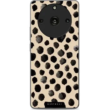 Pouzdro na mobilní telefon Lesklý kryt Mobiwear Glossy - Realme 11 Pro - GA50G Černé puntíky (Prémiové lesklé pouzdro, obal, kryt Mobiwear Glossy na mobil Realme 11 Pro - GA50G Černé puntíky, materiál Plast + TPU silikon - krytí po všech stranách, neošoupatelný potisk, tenké)