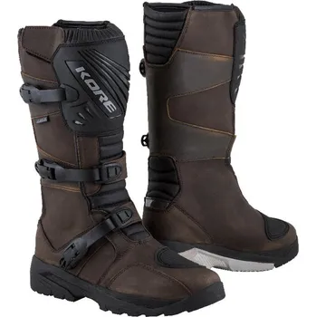 Moto obuv Boty Adventure Long 3.0, KORE (hnědé) 48