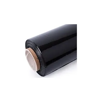 Obalový materiál Stretch fólie - černá 1,9kg, návin 160m