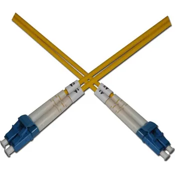 Síťový kabel OEM Optický patchkabel duplexní, LC-LC 9/125um SM,100m 103901