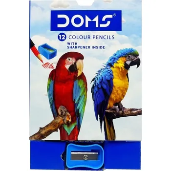 Pastelka Pastelky krátké - 12 ks + ořezávátko - PK2-40