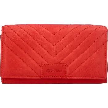 Dámská kožená peněženka červená - Diviley Sefirwa červená