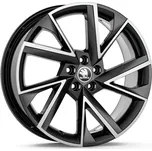 ŠKODA AUTO Vega černá 7x18 5x100 ET39