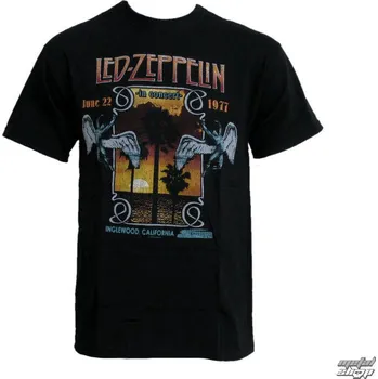 Pánské tričko Tričko metal pánské Led Zeppelin - Inglewood BLK - BRAVADO - LZTS26MB 12962018BP - M