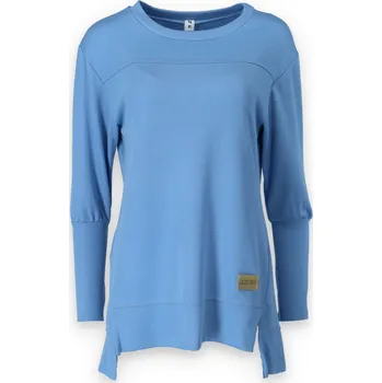 Dámská mikina Mikina 18069 My Dress Itálie barva: modrá džínová