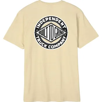 Pánské oblečení INDEPENDENT triko - BTG Summit T-Shirt Sand (SAND)