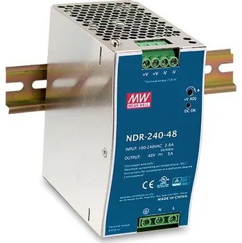 spínaný zdroj D-Link DIS-N240-48 průmyslový zdroj 48V, 240W DIS-N240-48