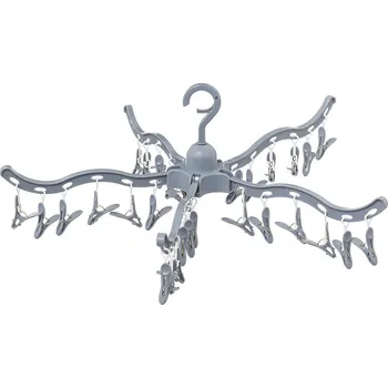 Sušák na prádlo 5five Simply Smart Sušák na ponožky a spodní prádlo, 30 háčků, otočný