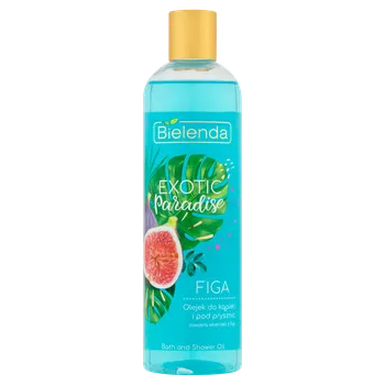 Sprchový gel Bielenda Exotic Paradise koupelový a sprchový olej s olejem z fíku, 400 ml
