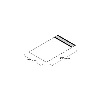 Obálka Plastová obálka 175x255mm, 100 ks