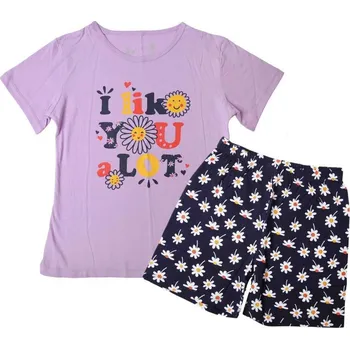 Dívčí pyžamo Dívčí letní pyžamo Wolf S2461 vel. 98-128 fialové