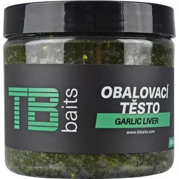 Návnadová pasta a těsto TB baits - Obalovací pasta 200ml - garlic liver