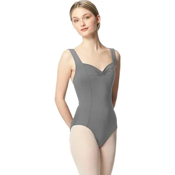 Body Lulli,Trikot princesového střihu LUB332, šedá L